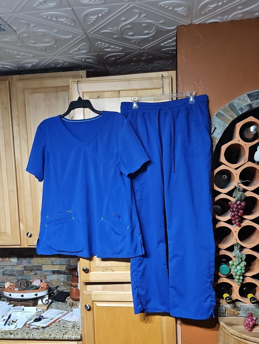 Scrubstar Electric Blue Scrubs Scrub Set